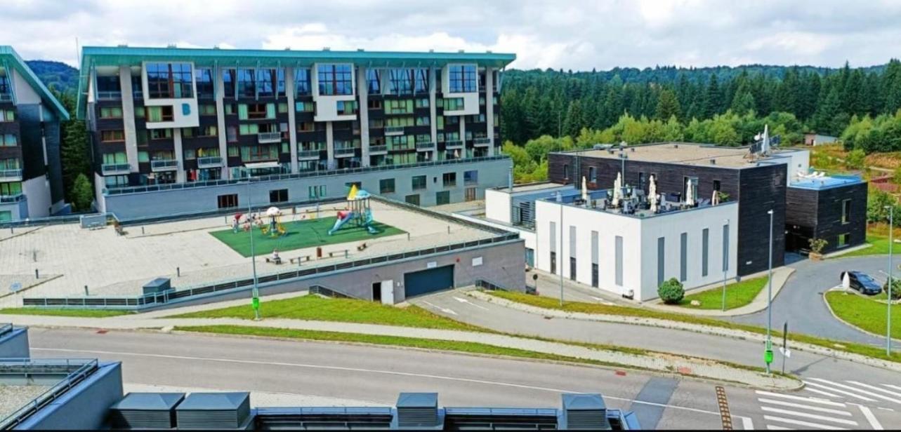 포이아나브라소프 Pentahouse Mountain Belle Vue 아파트 외부 사진